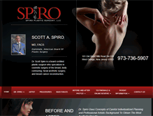Tablet Screenshot of drspiro.com